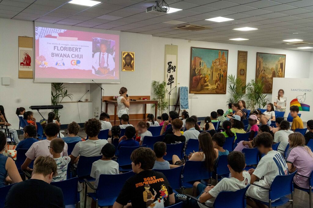 Prima giornata di Floribert a Roma: bambini e ragazzi delle Scuole della Pace insieme per la pace