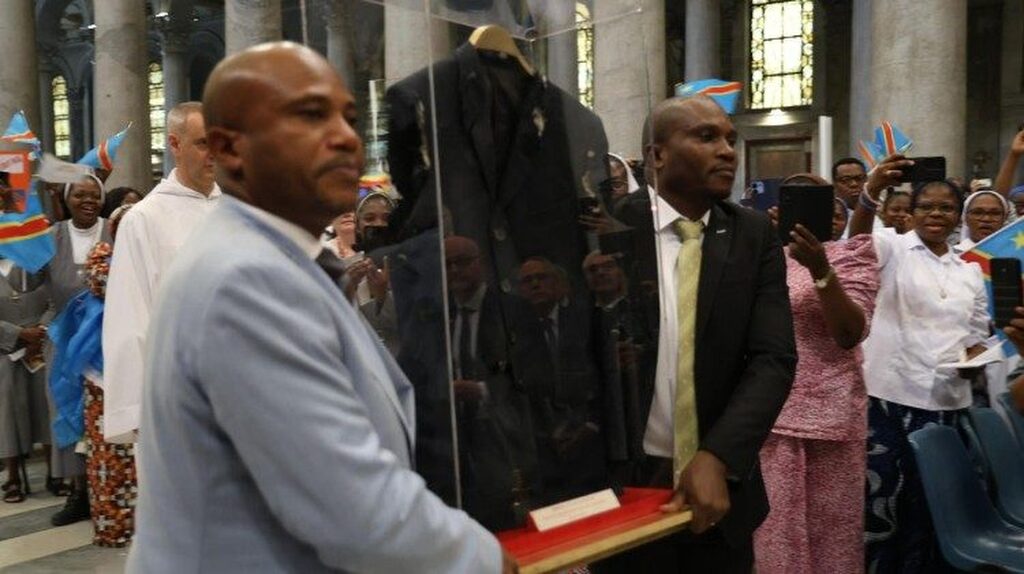 Per la festa liturgica del beato Floribert Bwana Chui le sue reliquie giungono in Belgio