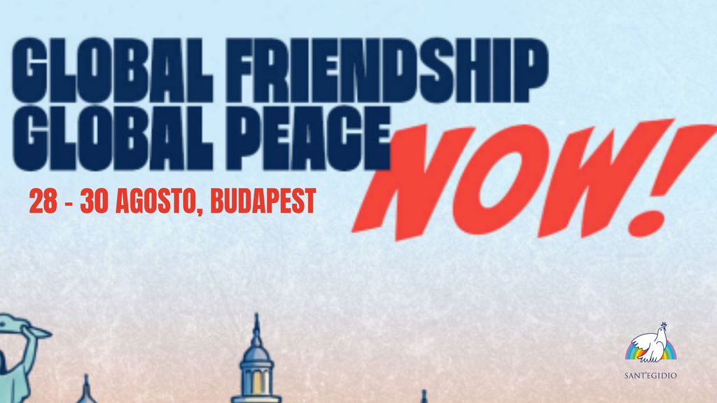 Budapest capitale dell'amicizia: dal 28 al 30 agosto l'incontro internazionale dei Giovani per la Pace "Global Friendship, Global Peace Now!"